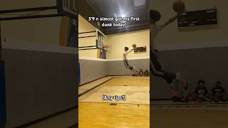 So close basketball hooper ballislife nba sports dunk vertical [upl. by Pittel]