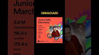 Spotify 💥Gracias por el apoyo💥 musica juniorkellymarchena shorts [upl. by Mill]