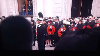 Cenotaph London Nov 10th 2024 🇬🇧 2 mins silence 🫡 [upl. by Ostraw]