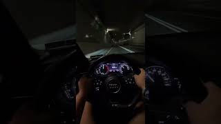 Audi tunnel  Fire 🔥 ✨️💯🚀 automobile bentleymotors luxurycar golf bentleycar bmwm3 sportscar [upl. by Cherida]