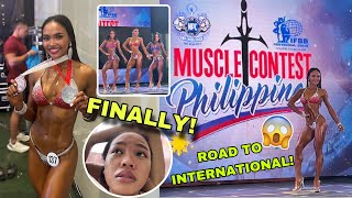 “TINAYA KO ANG BUHAY KO PARA DITO”MY 1st MUSCLECONTEST 🇵🇭 [upl. by Gladwin504]