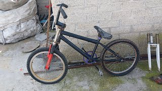 Restauracion de bicicleta tipo bmx [upl. by Amrac]