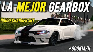 La Mejor Gearbox Para El Dodge Charger Srt 600Kmh De Velocidad Máxima En Car Parking Multiplayer [upl. by Aiekram639]