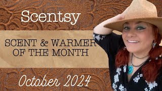 Scentsy Scent amp Warmer of the MonthOctober 2024 [upl. by Kreg467]