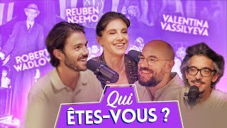 QUI ÊTESVOUS  Avec MARINA ROLLMAN amp PANAYOTIS PASCOT [upl. by Tillfourd]