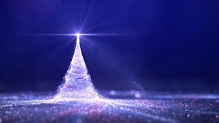 Animated Christmas Card Template  Glitter Tree [upl. by Staten]