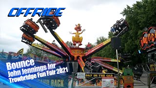 Bounce  John Jennings Jnr Offride  Trowbridge Fun Fair 2021 [upl. by Norrab83]