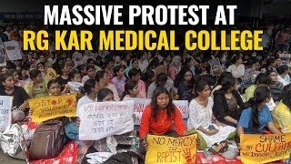 West Bengal Shocker LIVE Massive Violence At RG Kar Medical College Who All Are Responsible [upl. by Lalise]