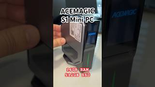 ACEMAGIC S1 Mini PC Intel N97 CPU up to 36 GHz 16GB DDR4 RAM 512GB 25W TDP with DIY LCD Screen [upl. by Emolas]