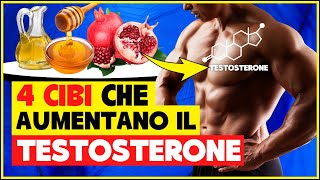 Cibi che aumentano il testosterone aumentare il testosterone in modo naturale  Testosterone basso [upl. by Kcirdnekel279]