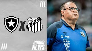 Diário News  Santos duela contra o Botafogo no Engenhão [upl. by Negriv840]