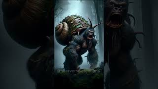 Gorilla 🦍 and Giant Snail 🐌 Transformation  AlterVerse Creations viralvideo trending shorts [upl. by Itnava]