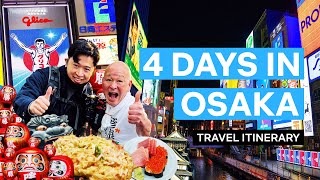 How to Spend 4 Days in Osaka  A Travel Itinerary [upl. by Joselow]