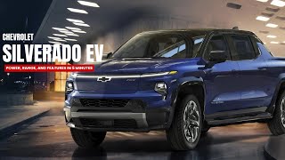 Chevrolet Silverado EV 2024 Power Range and Features in 5 Minutes [upl. by Odnalra]