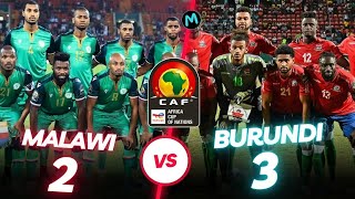 ♦️LIVE  MALAWI 2 VS BURUNDI 3  ELIM CAN MAROC 2025 [upl. by Budge]