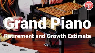 LEGO Investing  21323 Grand Piano  Retirement and Growth Estimate [upl. by Imuyam]