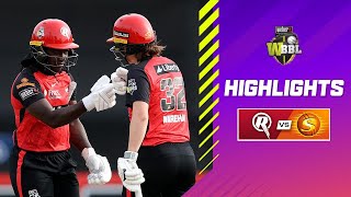 Gades Spin Out Scorchers  Melbourne Renegades v Perth Scorchers Highlights  WBBL10 [upl. by Eanod269]