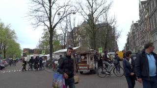 Draaiorgelmuziek Amsterdam Haarlemmerstraat Noordermarkt [upl. by Yee264]