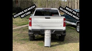 MUST DO exhaust mod for your Silverado [upl. by Archle]