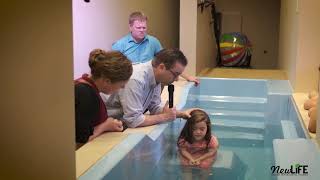 Aubreigh Campbell baptized in Jesus Name [upl. by Lilias]