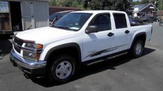 2005 Chevrolet Colorado Crew Cab 4X4 Start Up Engine and In Depth Tour [upl. by Noyar]