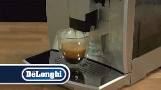 DeLonghi How To Adjust the grinder to a finer setting Bean to Cup [upl. by Boyden201]