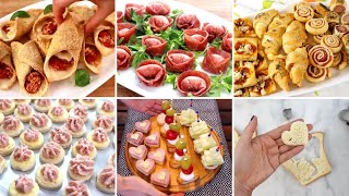 10 ANTIPASTI in 30 minuti GRANDE COLLEZIONE DI CAPODANNO [upl. by Ahsirtak412]