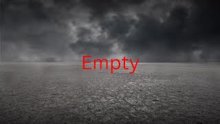 Empty  Letdown lyrics [upl. by Anihcak]