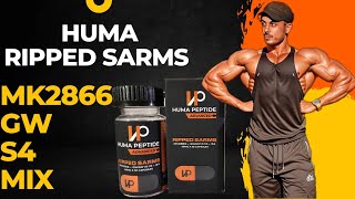 Huma peptide RIPPED SARMs Review MK2866 GW501516 S4 mix SARMs [upl. by Asenev]