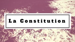 Droit constitutionnel la Constitution [upl. by Ecart]