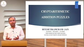 CRYPTARITHMETIC ADDITION PUZZLE Easy levelPart3 [upl. by Ariajay]