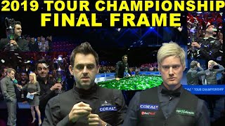 OSullivan v Robertson FINAL F24 2019 Tour Championship [upl. by Ninerb]