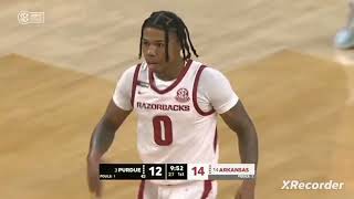 Arkansas vs Purdue Basketball Highlights [upl. by Ayotna]