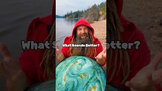 What Sounds Better 🧥🤷‍♂️🧥 handpan drum nature beard jacket sus lol lmao lmfao funny [upl. by Yelak888]