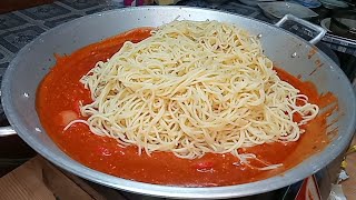 I cook Spaghetti for my husbands birthdaySpaghetti recipePanlasang pinoy Joe nell tv mix [upl. by Meadows778]