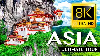 ASIA The Ultimate TOUR in 8K ULTRA HD  33 COUNTRIES in ONE VIDEO [upl. by Der]