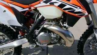 2014 KTM 300 XCW 2 Stroke Cross Country Overview 8499 [upl. by Hoehne]