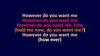 Soul II Soul  Back to Life However Do You Want Me  Karaoke Instrumental Lyrics  ObsKure [upl. by Link90]