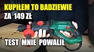 Młotowiertarka Parkside PBH 1050 C3 za 149zł na SDS Plus [upl. by Ramma106]