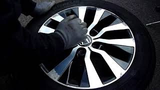 How to Refurbish Curb Rashes on Your Alloy Wheels [upl. by Cissie]