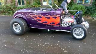 32er Ford Deuce Roadster Hot Rod  351 Cleveland Stroker 393 Build by USA Engines BV [upl. by Sherburne]