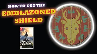 Emblazoned Shield Location  The Legend Of Zelda BOTW [upl. by Vlad]