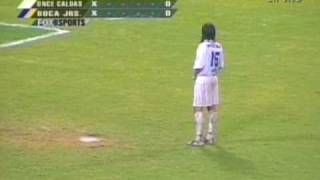 Copa Libertadores 2004 Once Caldas  Boca Juniors [upl. by Etteuqal]