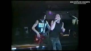 Bon Jovi  Walk This Way  Aerosmith Cover  Video Only  Munich 1993 [upl. by Lhary]