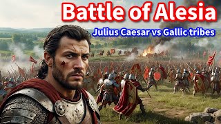 The Battle of Alesia How Caesar Crushed the Gallic Rebellion [upl. by Nueovas69]