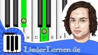 Echt  Du trägst keine Liebe in dir  Klavier lernen  Musiknoten  Akkorde [upl. by Oralie137]