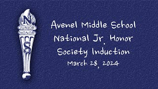 Avenel MS National Jr Honor Induction 2024 [upl. by Yrrak]