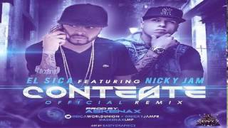 Nicky Jam Ft El Sica  Conteste ✓ [upl. by Dave]