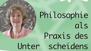 Katrin Wille Universität Hildesheim Philosophie als Praxis des Unterscheidens [upl. by Eltsyrc]