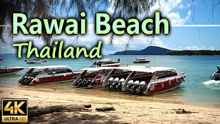 Rawai Beach a picturesque coastal area of Phuket  Thailand  4K [upl. by Drape]